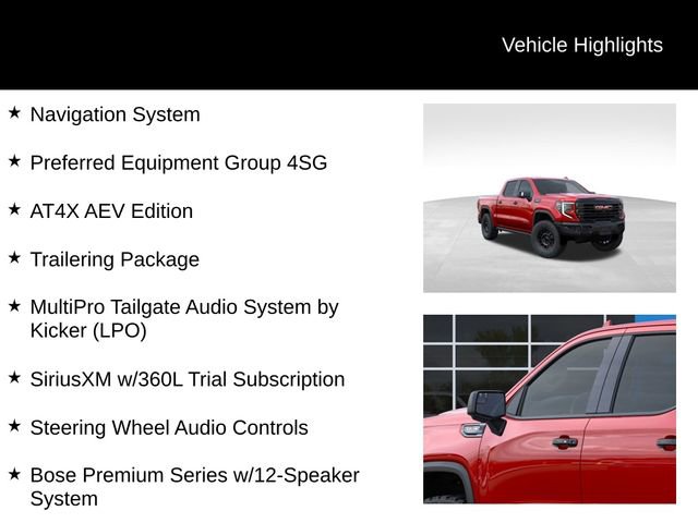 New 2026 GMC Sierra 1500 AT4X w/ AT4X AEV Edition image 8