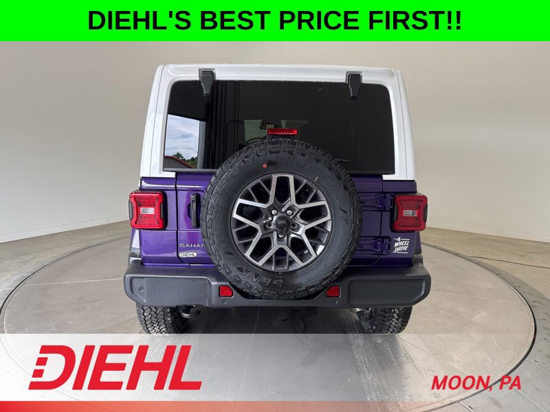 New 2026 Jeep Wrangler Unlimited Sahara w/ Whitecap Package AWD/4WD image 6
