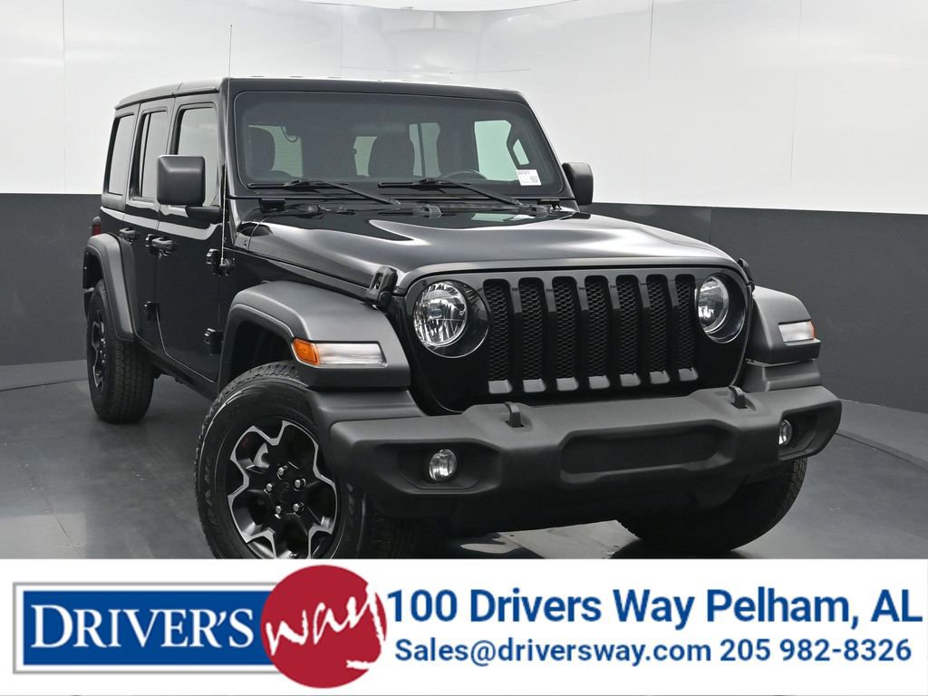 Used 2021 Jeep Wrangler Unlimited Sport AWD/4WD image 1
