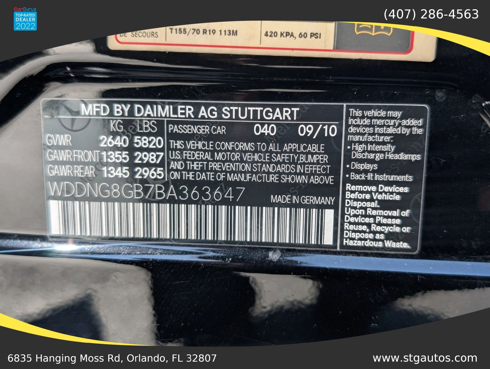 Used 2011 Mercedes-Benz S 550 4MATIC image 35