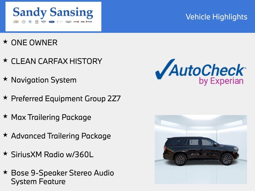 Used 2022 Chevrolet Tahoe Z71 w/ Max Trailering Package image 7