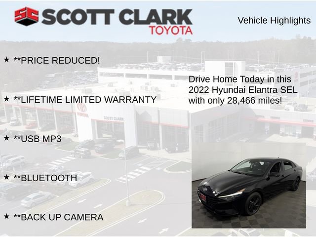 Used 2022 Hyundai Elantra SEL w/ Convenience Package image 13