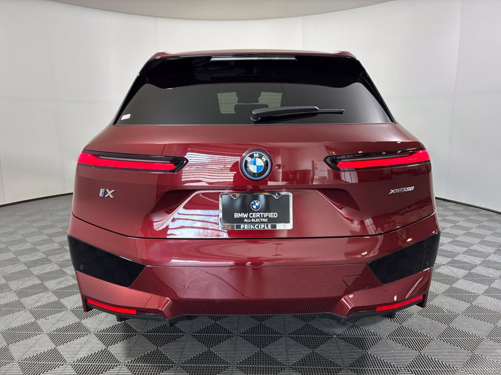 Certified 2024 BMW iX xDrive50 w/ Sport Package AWD/4WD image 6