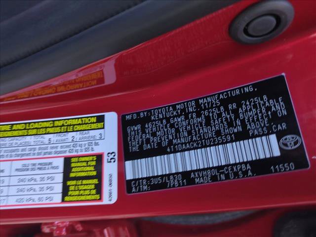 Certified 2026 Toyota Camry XSE w/ Premium Plus Package FWD image 25