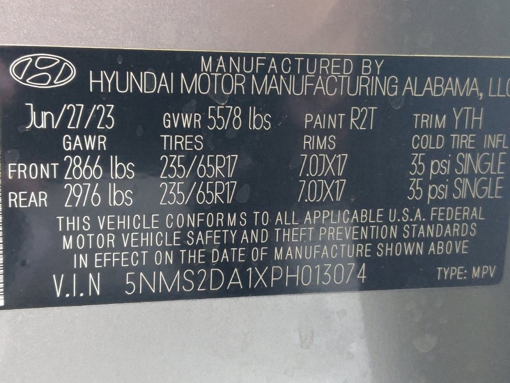 Used 2023 Hyundai Santa Fe Blue AWD/4WD image 33