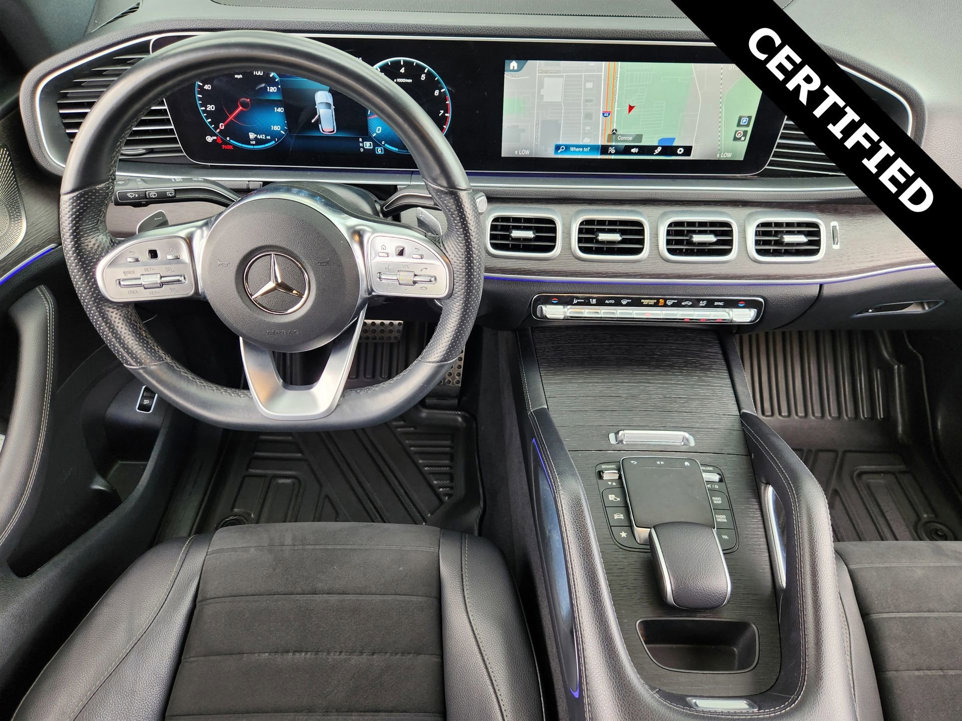 Certified 2022 Mercedes-Benz GLE 350 w/ AMG Line Interior image 27