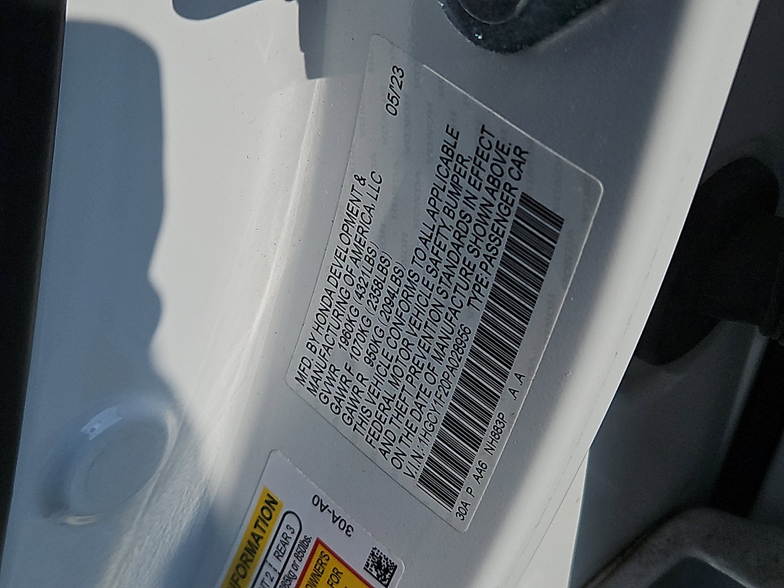 Used 2023 Honda Accord LX image 25
