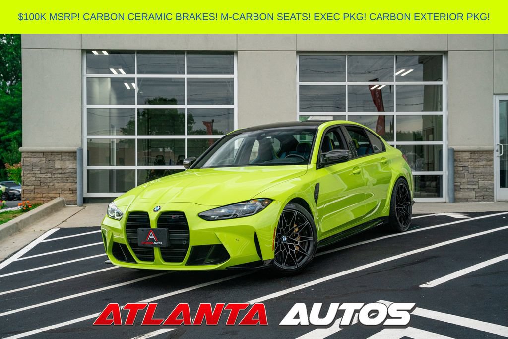 Used 2021 BMW M3 Competition w/ M Carbon Exterior Package