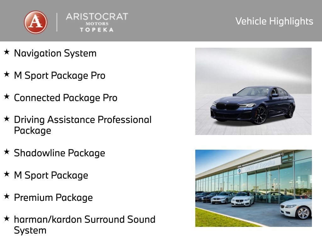 Used 2023 BMW 530i xDrive w/ M Sport Package AWD/4WD image 2