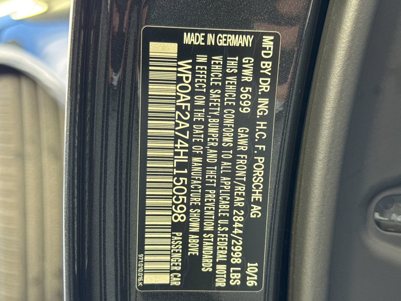 Certified 2017 Porsche Panamera Turbo image 34