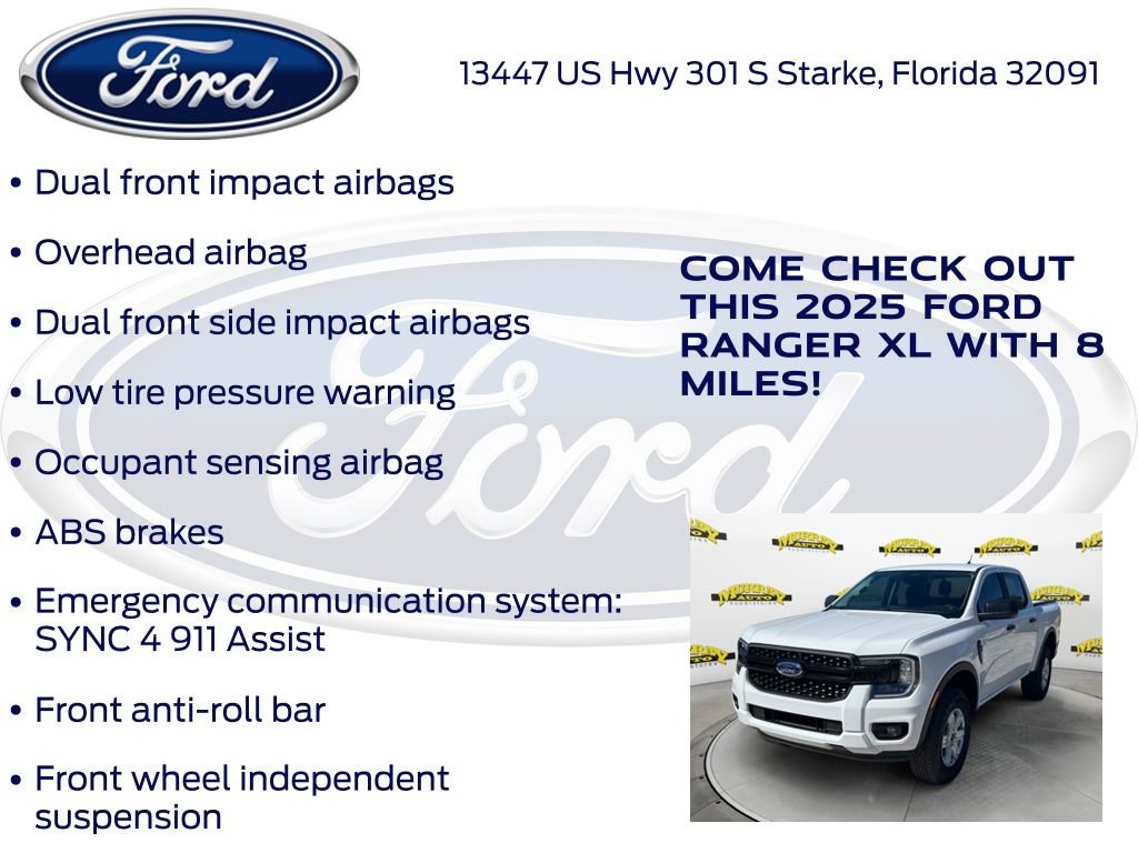 New 2025 Ford Ranger XL image 20