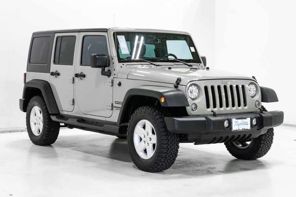 Used 2017 Jeep Wrangler Unlimited Sport w/ Quick Order Package 24S image 6