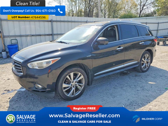 Used 2014 INFINITI QX60 FWD Hybrid w/ HEV Deluxe Touring Package