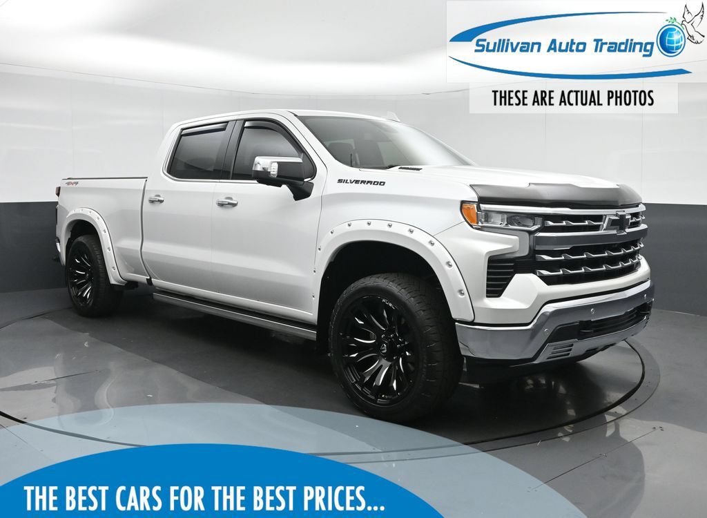 Used 2023 Chevrolet Silverado 1500 LTZ w/ LPO, Dark Essentials Package