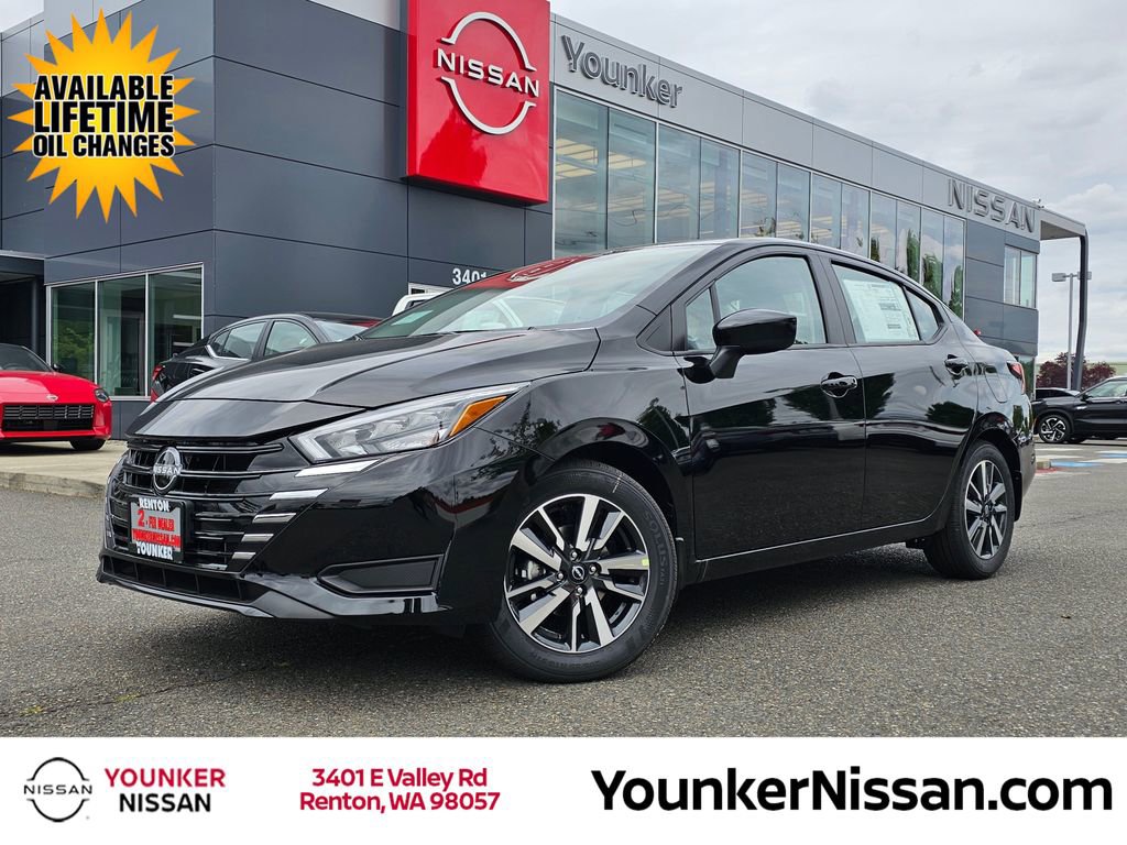 New 2025 Nissan Versa SV w/ Trunk Package