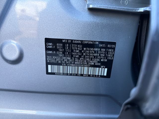 Certified 2025 Subaru Ascent Premium image 19