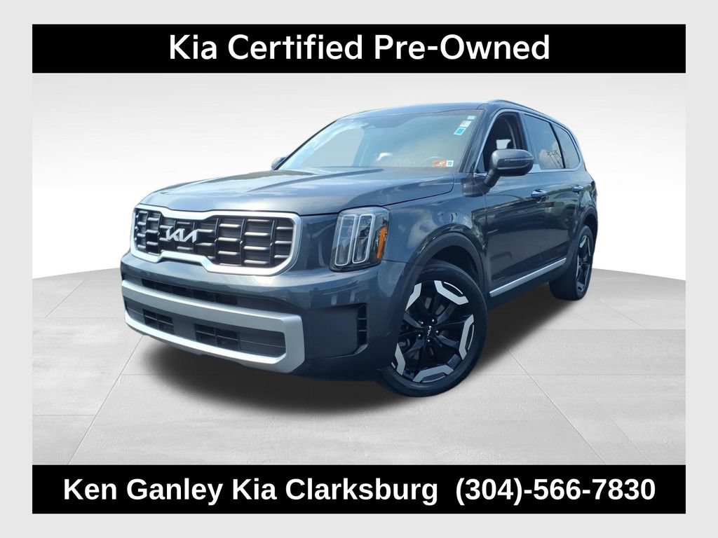 Certified 2023 Kia Telluride S w/ S Sunroof Package