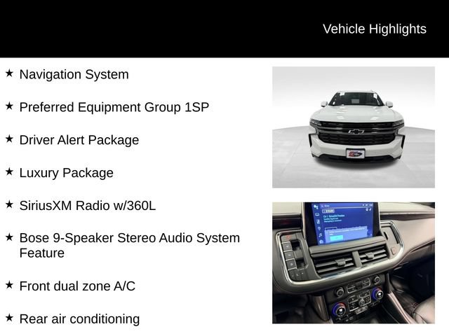 Certified 2022 Chevrolet Tahoe RST w/ Luxury Package AWD/4WD image 16