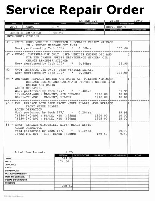 Used 2025 Honda HR-V LX image 14