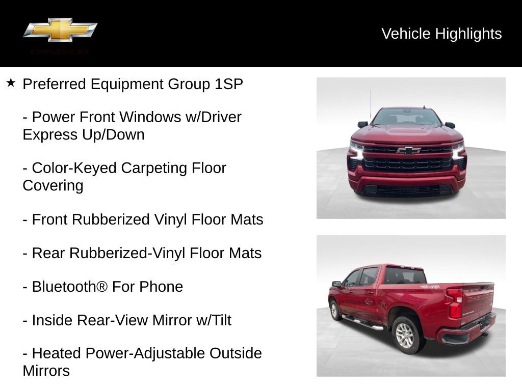 Used 2025 Chevrolet Silverado 1500 RST w/ Protection Package AWD/4WD image 19