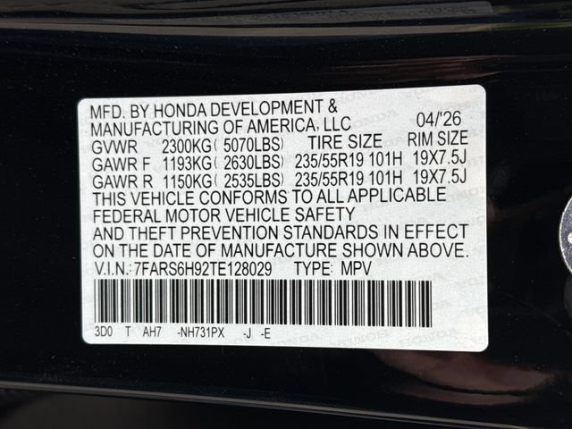 Used 2026 Honda CR-V Sport Touring image 19