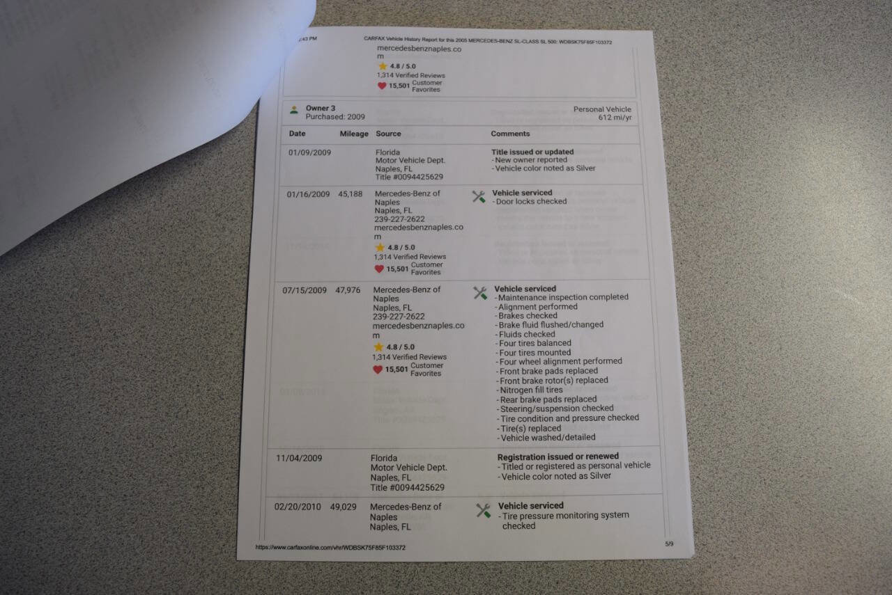 Used 2005 Mercedes-Benz SL 500 image 65