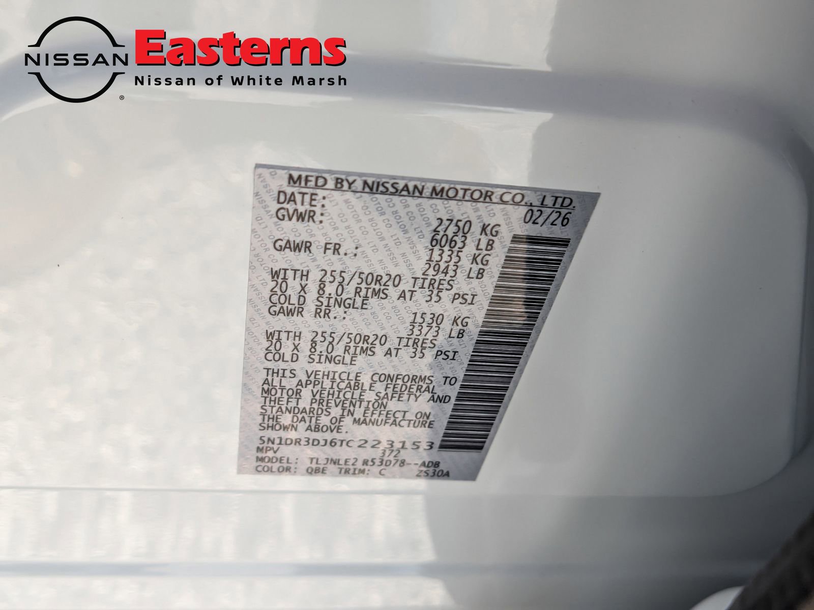 New 2026 Nissan Pathfinder Platinum image 31