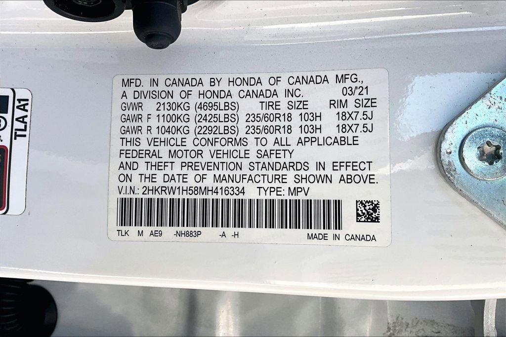 Used 2021 Honda CR-V EX image 19