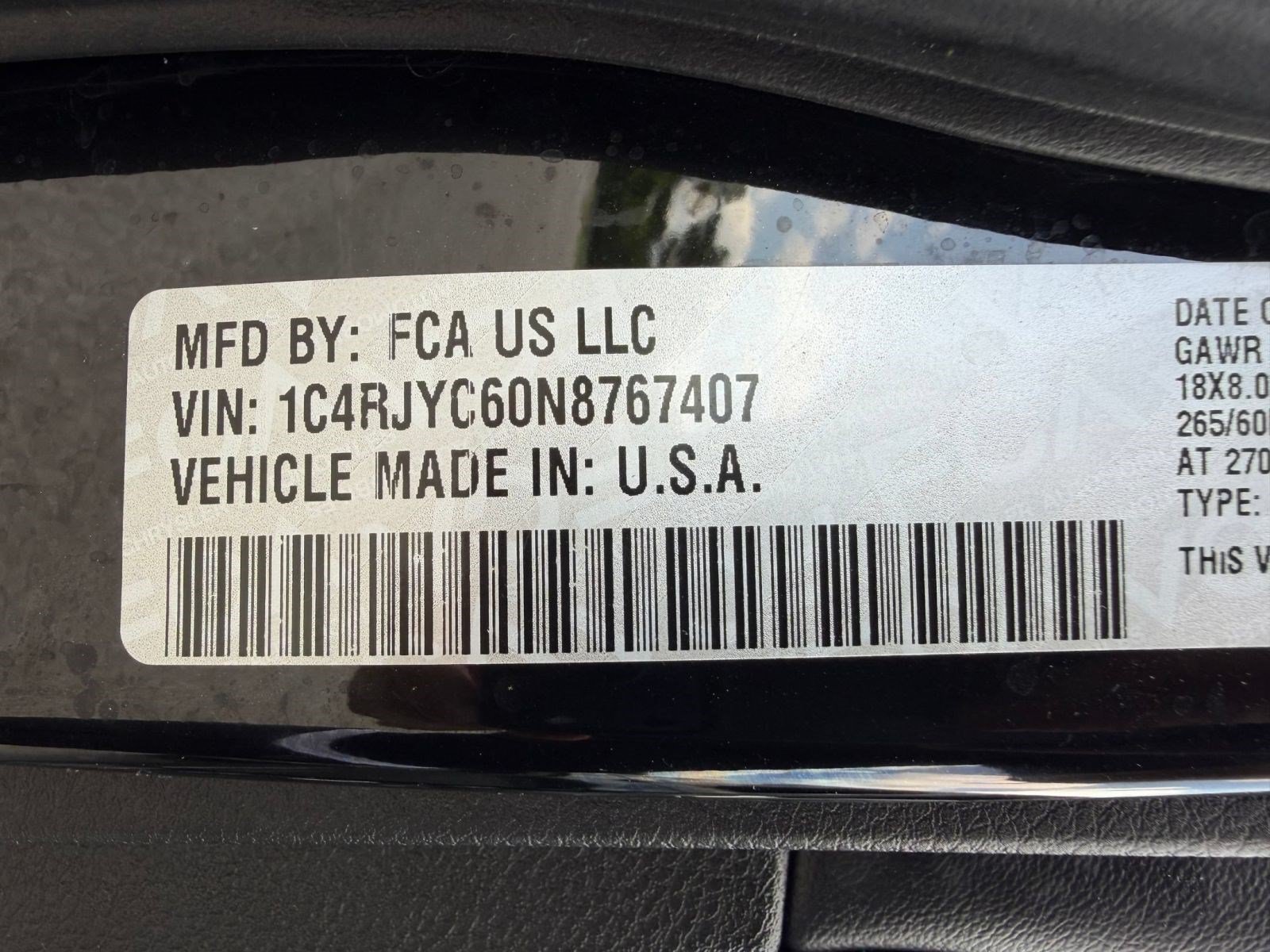 Used 2022 Jeep Grand Cherokee Trailhawk AWD/4WD image 23
