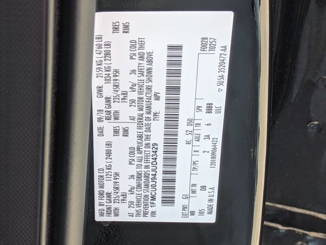 Used 2018 Ford Escape Titanium FWD image 20