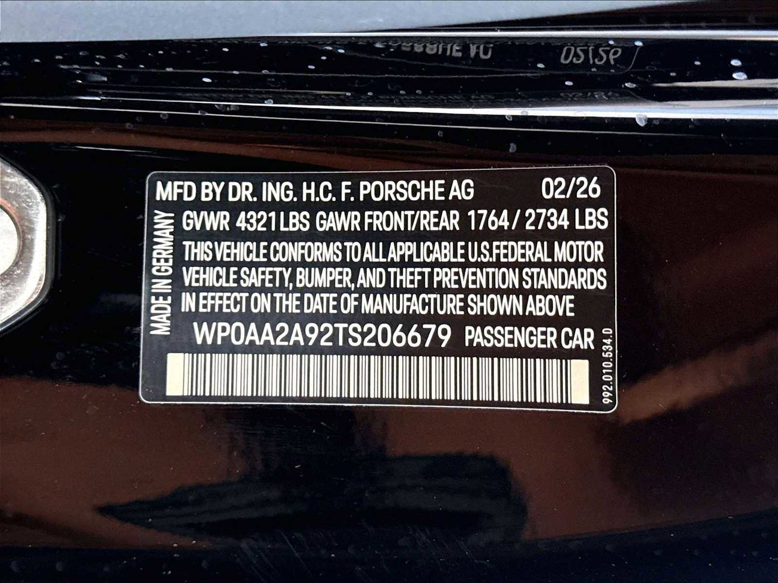 New 2026 Porsche 911 Carrera RWD image 30