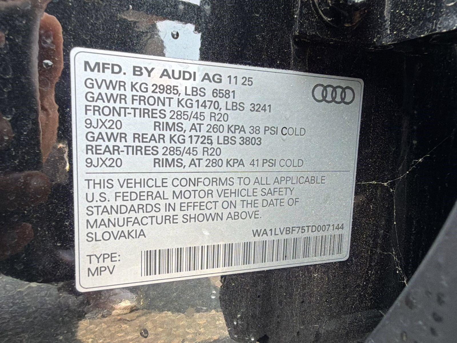 Certified 2026 Audi Q7 3.0T Premium Plus w/ Premium Plus Package AWD/4WD image 25