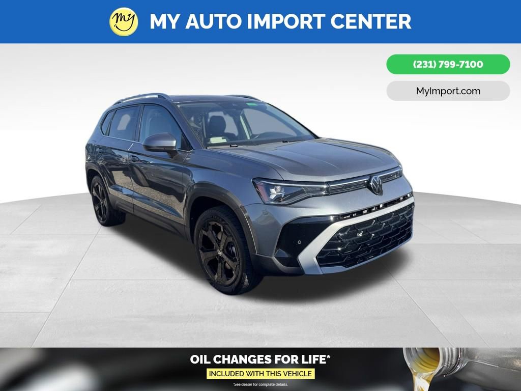 Used 2025 Volkswagen Taos SEL w/ Black Wheel Plus Package AWD/4WD video 1
