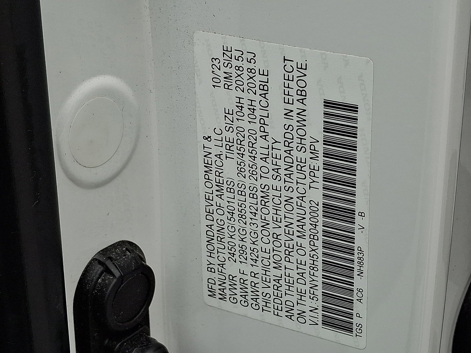 Used 2023 Honda Passport EX-L image 27
