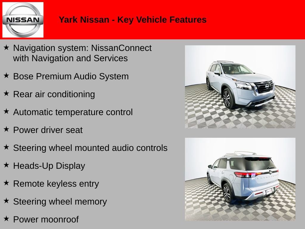 Used 2024 Nissan Pathfinder Platinum w/ Cargo Package image 2