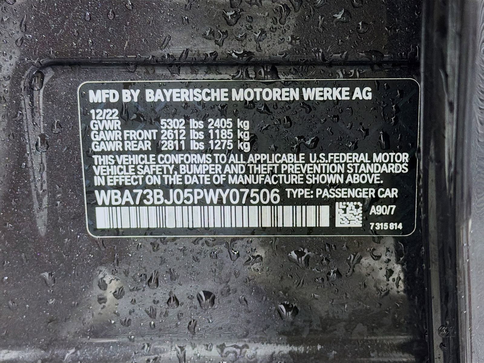 Used 2023 BMW 540i xDrive w/ Executive Package AWD/4WD image 37