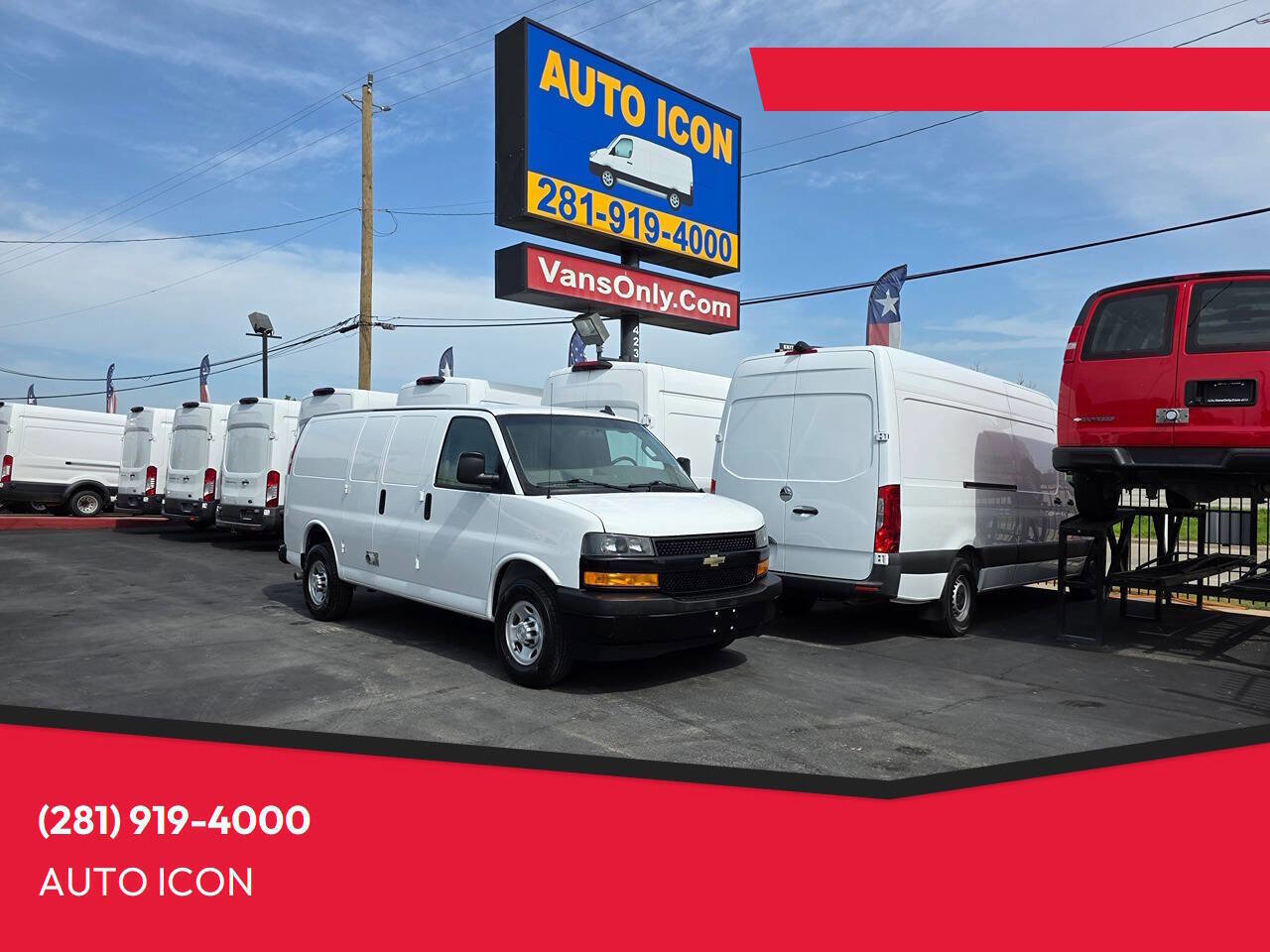 Used 2019 Chevrolet Express 2500 w/ Safety Package