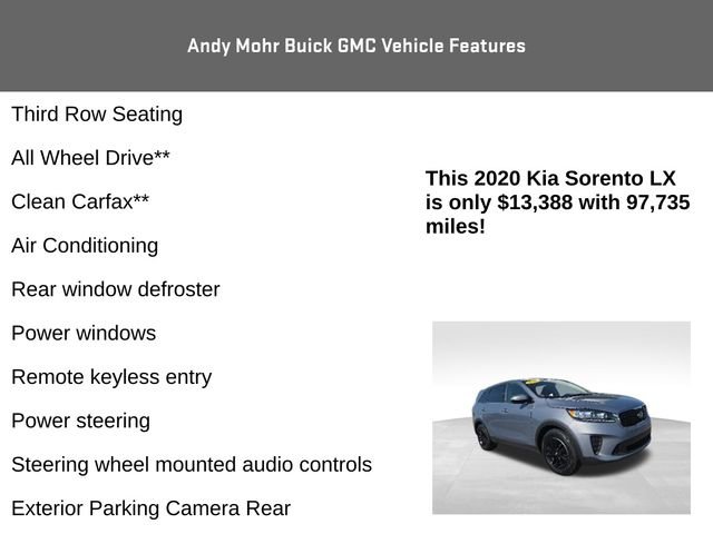 Used 2020 Kia Sorento LX image 4