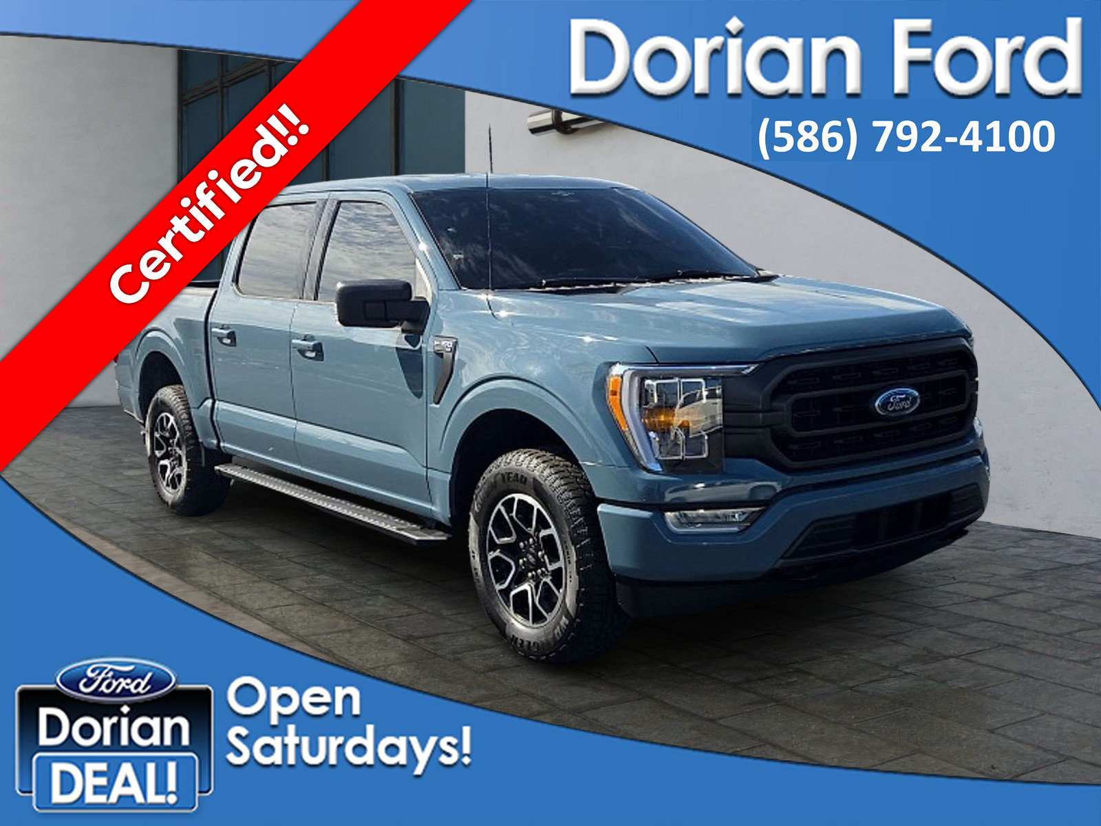 Certified 2023 Ford F150 XLT w/ Equipment Group 302A High AWD/4WD image 1