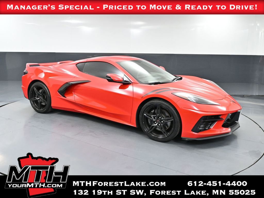 Used 2020 Chevrolet Corvette Stingray Preferred Cpe w/ 2LT