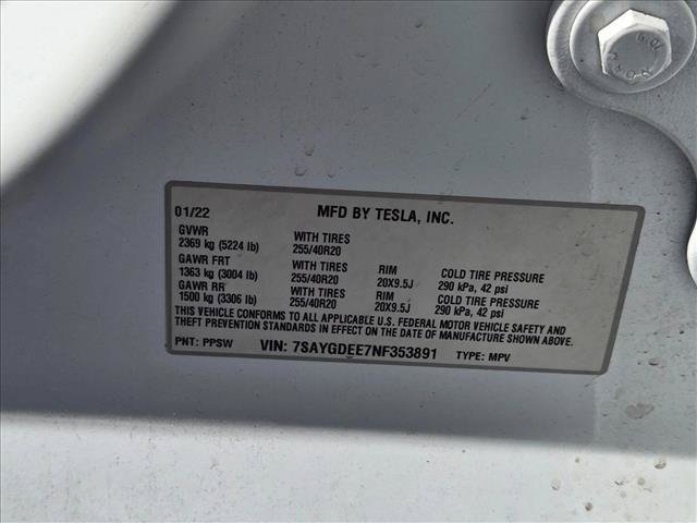 Used 2022 Tesla Model Y Long Range AWD/4WD image 15