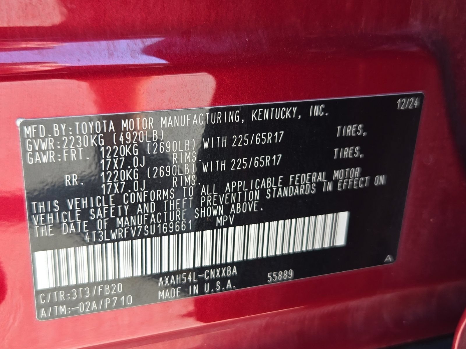 Certified 2025 Toyota RAV4 LE AWD/4WD image 27