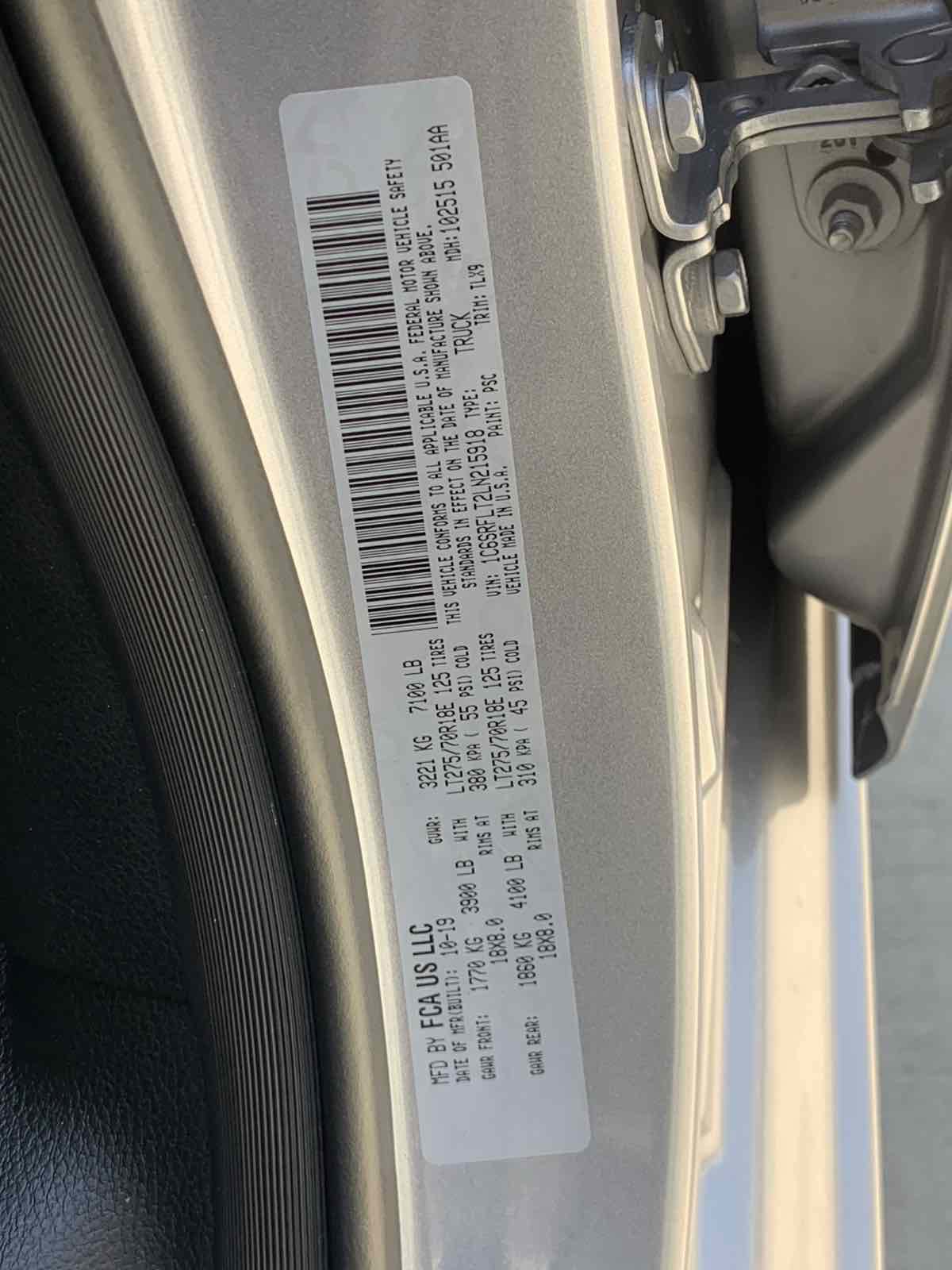 Used 2020 RAM 1500 Rebel w/ Rebel Level 1 Equipment Group image 9