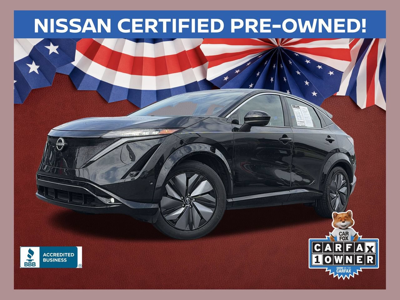 Certified 2024 Nissan Ariya FWD