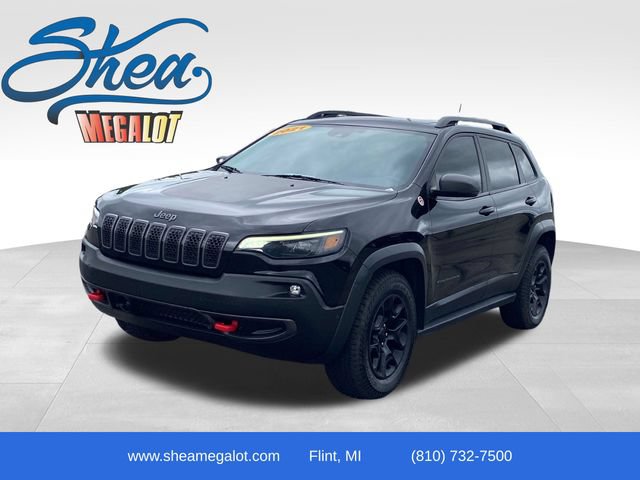 Used 2021 Jeep Cherokee Trailhawk w/ Sun, Sound & Nav Group AWD/4WD 360° Tour