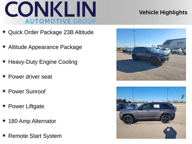 Used 2023 Jeep Grand Cherokee Altitude image 2