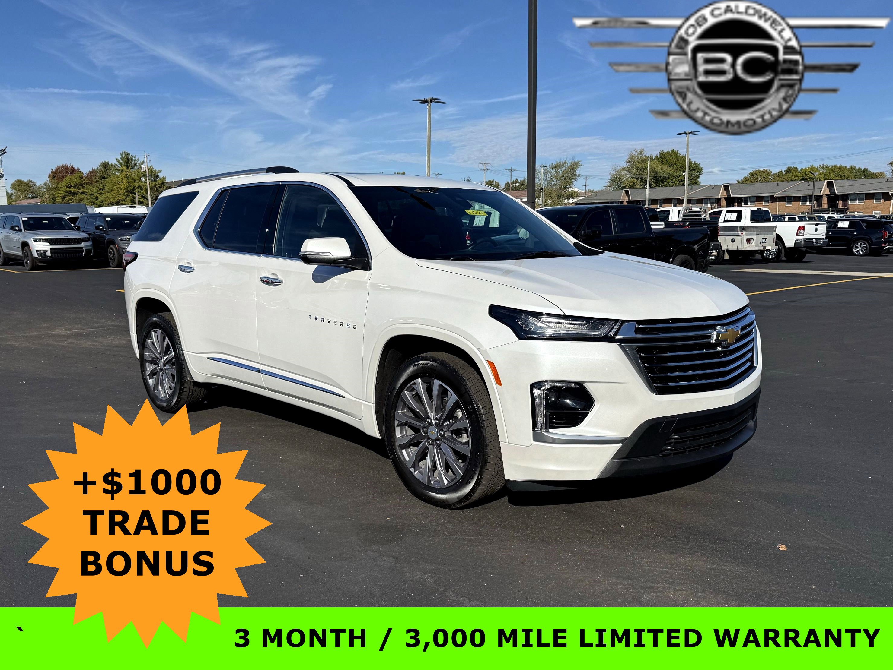 Used 2023 Chevrolet Traverse Premier w/ LPO, Floor Liner Package