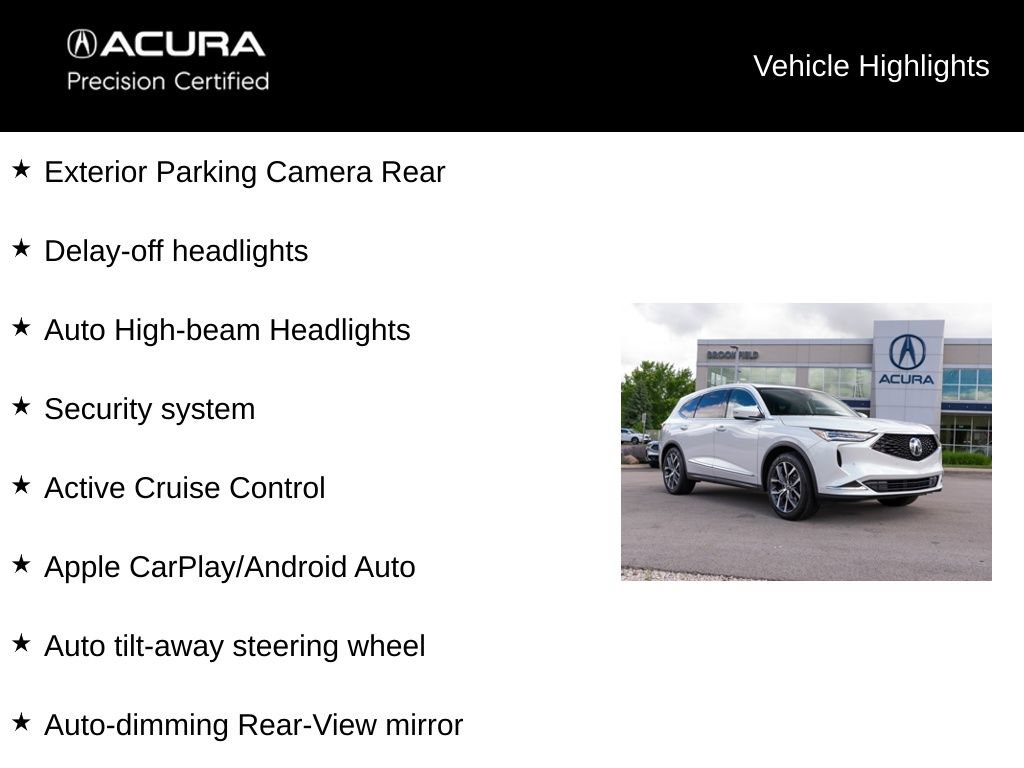 Certified 2023 Acura MDX SH-AWD w/ Technology Package image 17