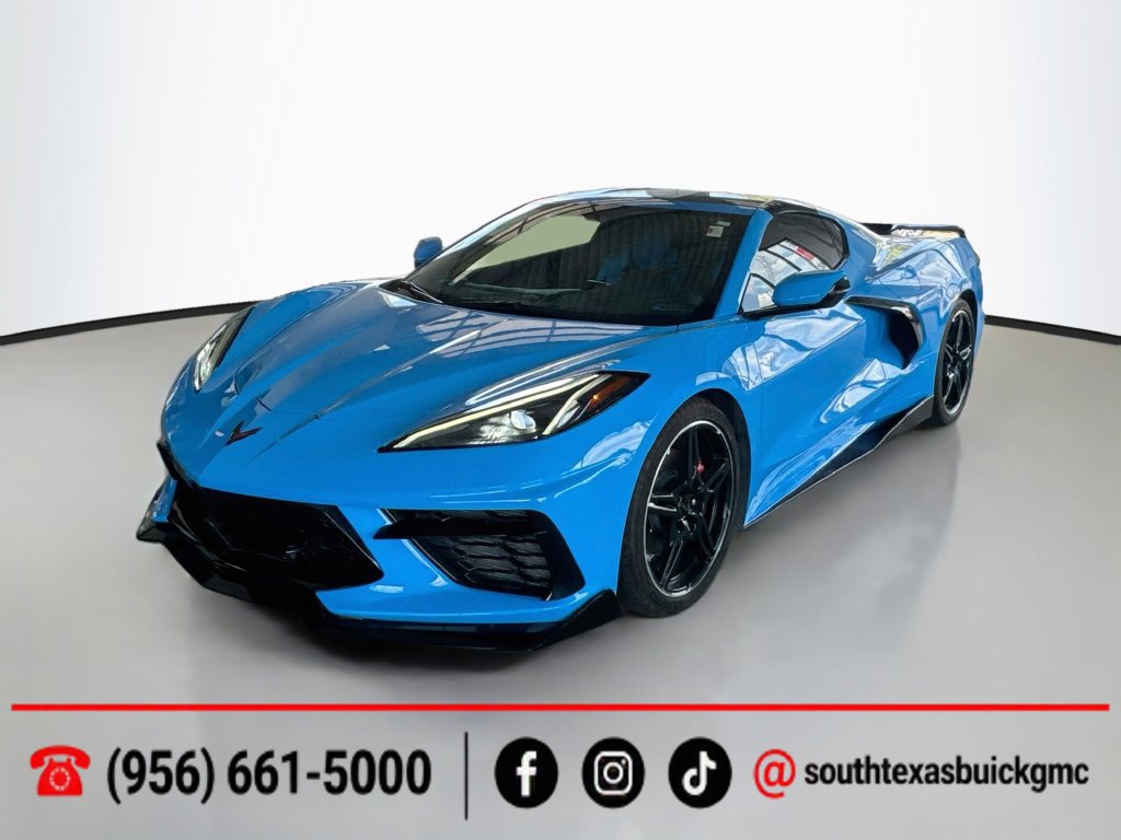 Used 2021 Chevrolet Corvette Stingray Premium Cpe w/ Battery Protection Package RWD image 3