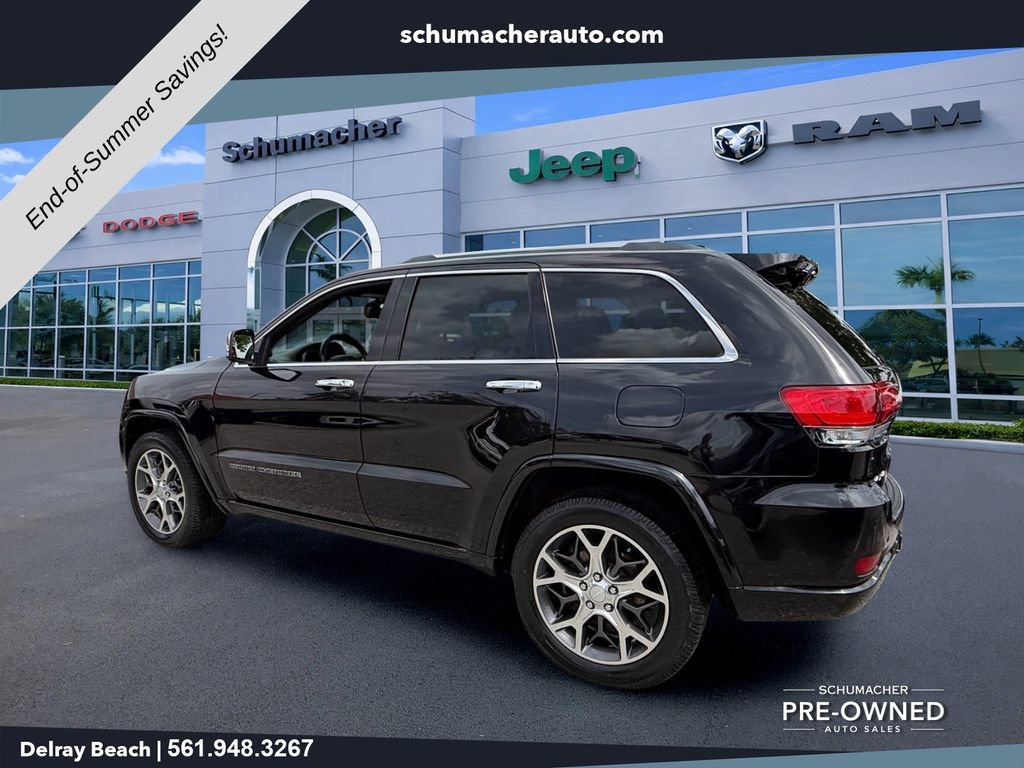 Certified 2020 Jeep Grand Cherokee Overland AWD/4WD image 5